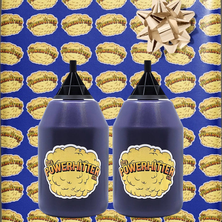 Blue 2pk PowerHitters w/Wrapping Paper