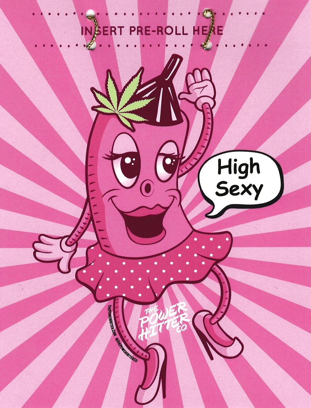 Pink & High Sexy Card!