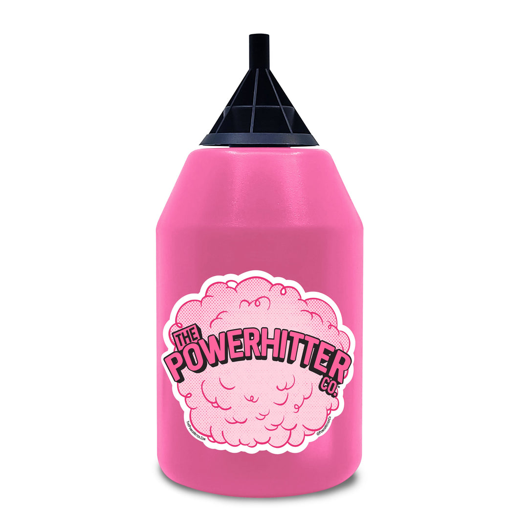 Pink PowerHitter, Birthday Card w/Wrapping Paper!